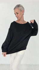 hanz oversize sweater. alexa