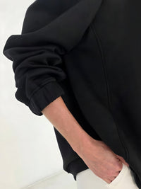 hanz oversize sweater. alexa